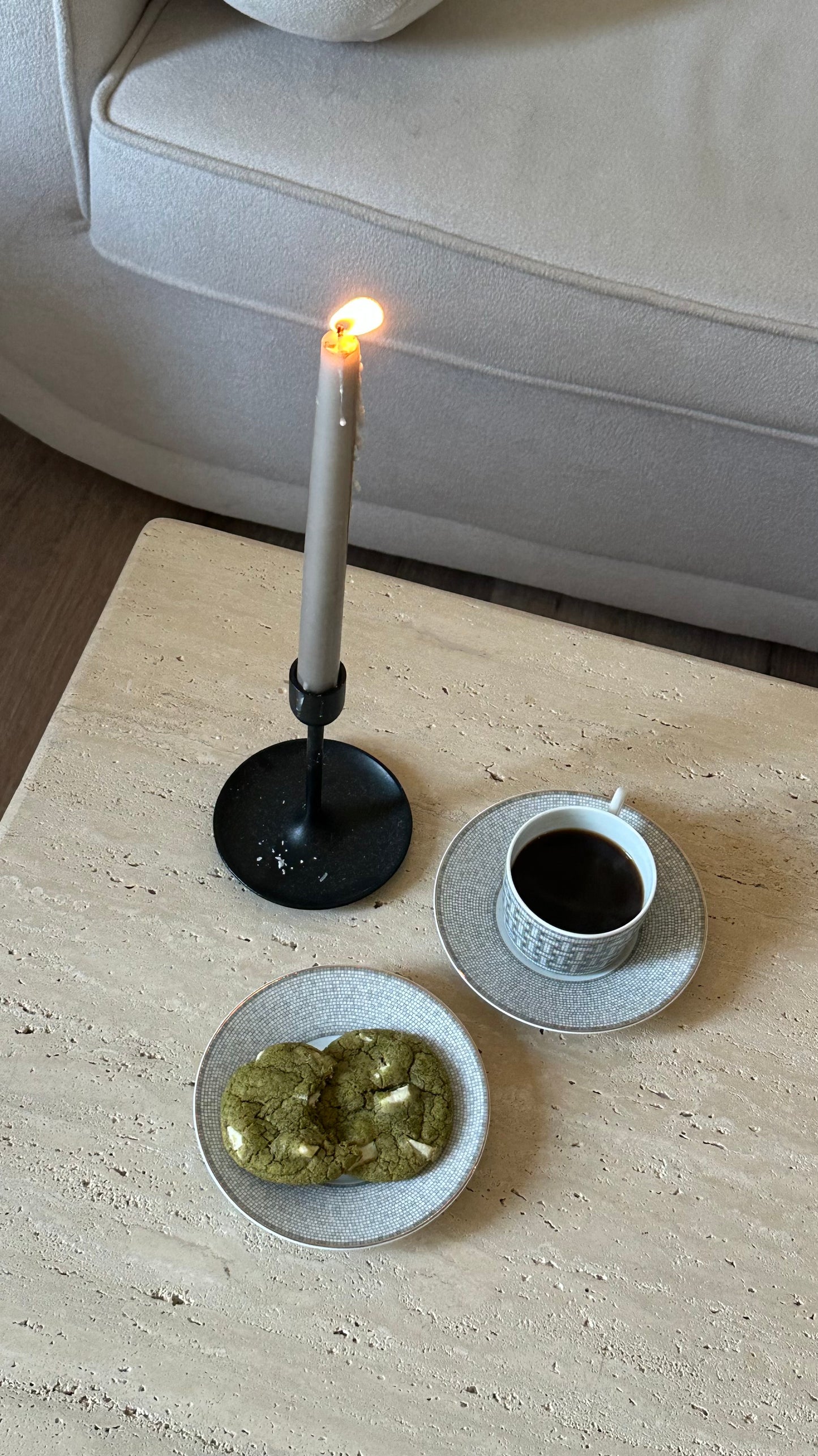Matcha white chocolate cookies- 6pcs