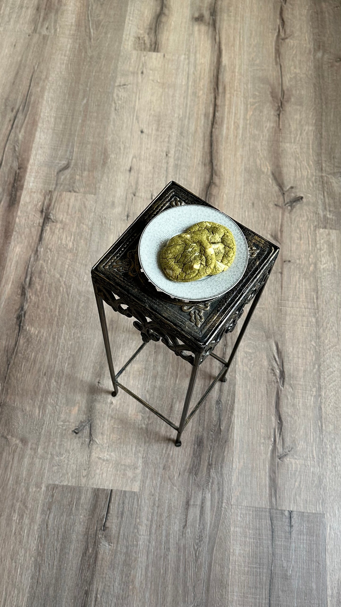 Matcha white chocolate cookies- 6pcs