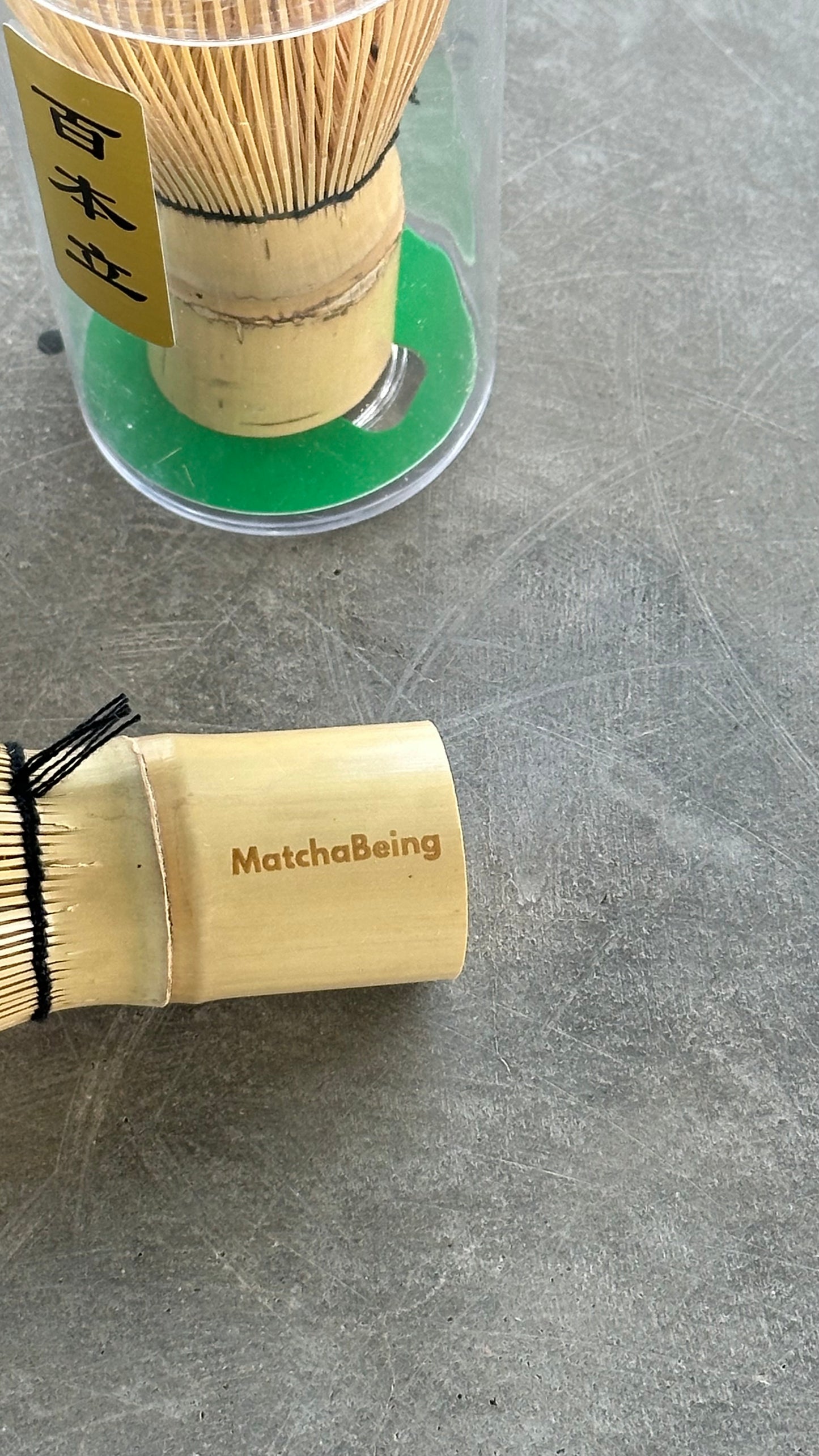 Bamboo whisk