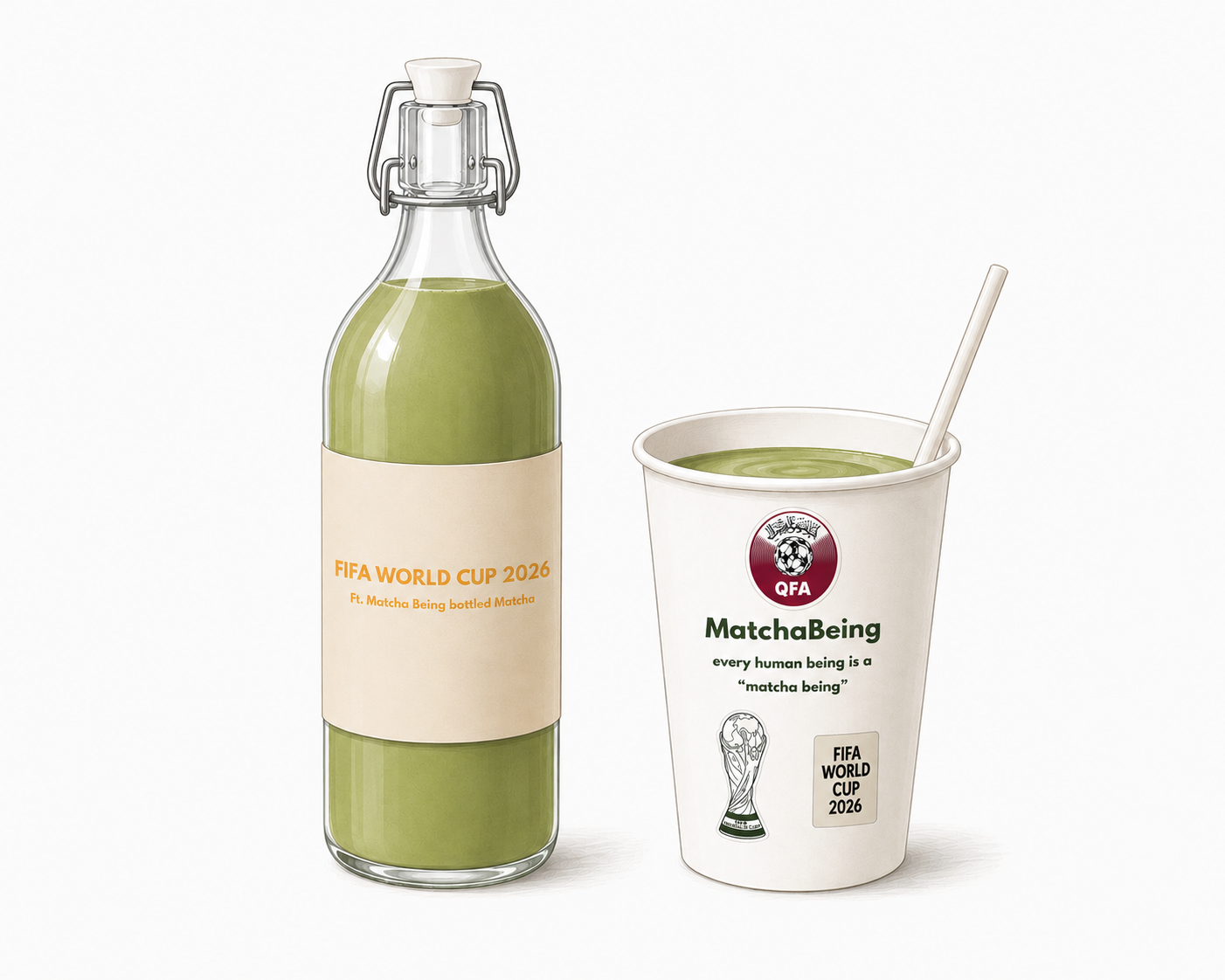 Bottled Matcha “fifa World Cup 2026 edition”